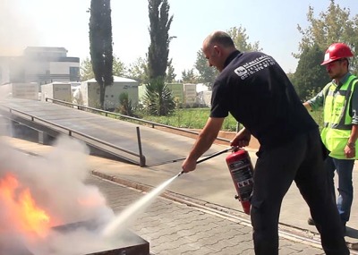 Yangın Eğitimi Ve Tatbikatı